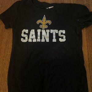 NFL saints women’s tshirt size small worn once